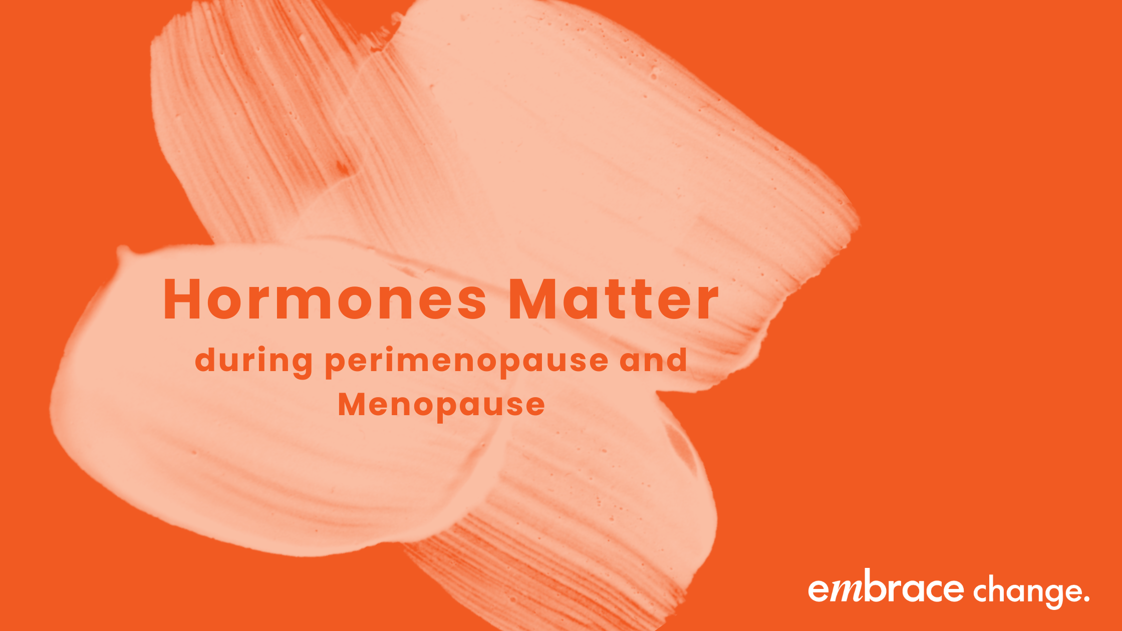 During Perimenopause and Menopause the levels of oestrogen, pogesterone and testosterone all change often leading to distressing symptoms in women